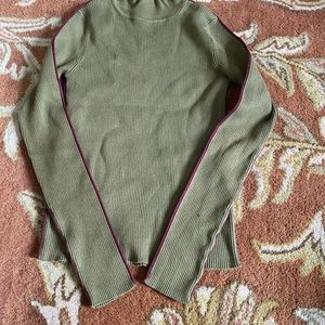 Zara colorblock sweater